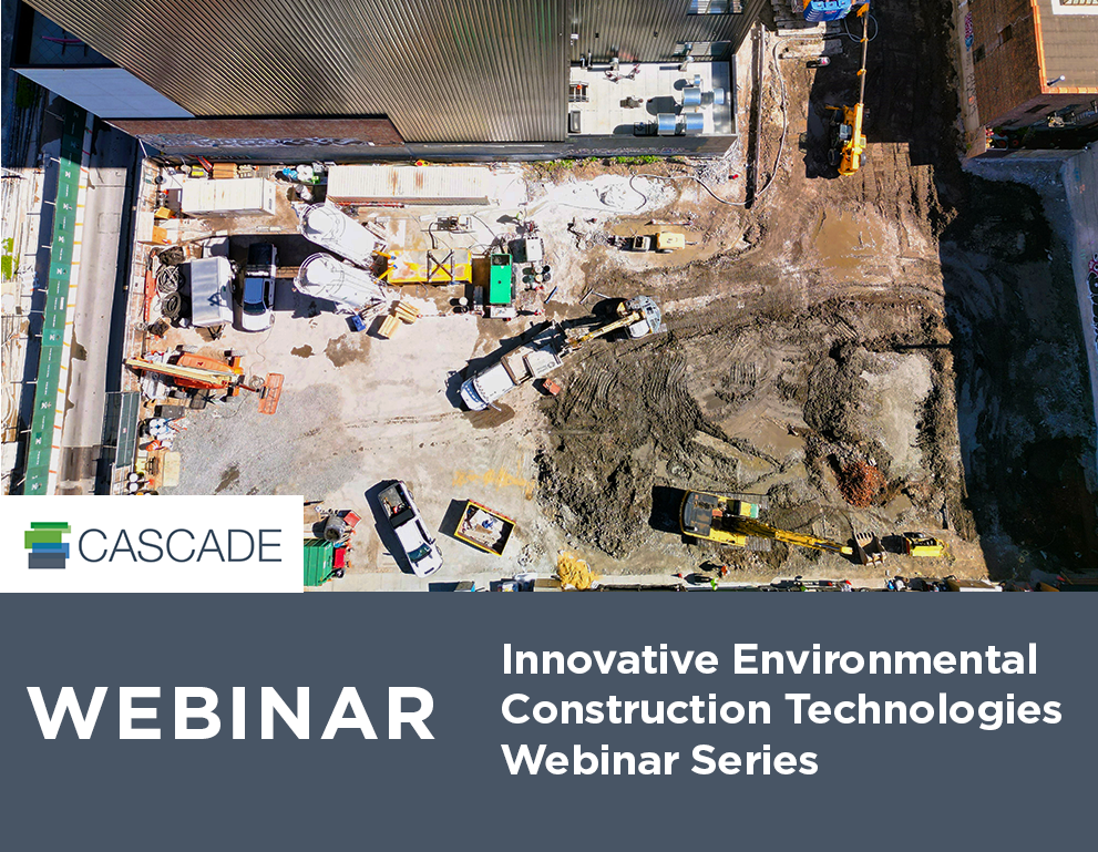 Innovative Environmental Construction Technologies Webinar Series