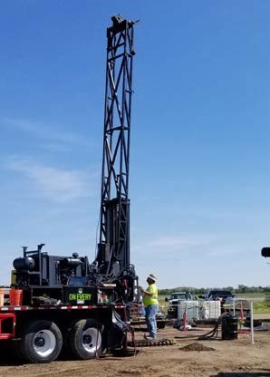 A drill rig