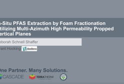 In Situ PFAS Extraction by Foam Fractionation Utilizing Multi-Azimuth High Permeability Propped Vertical Planes