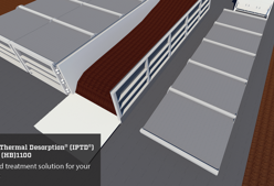 In Pile Thermal Desorption® With the HB1100