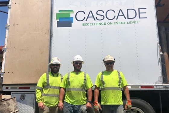 Veterans Jon Whanger, Chris Ottinger, Fred Kraus.