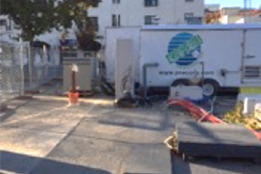 a thermal remediation site