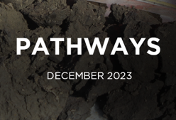 A banner for our pathways newsletter