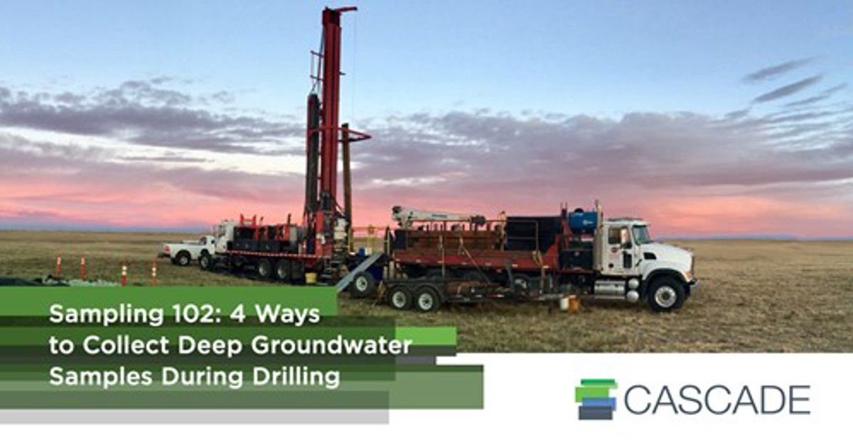 Blog post: Sampling 102: 4 Ways to Collect Deep Groundwater Samples ...