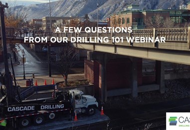 A Few Questions From Our Drilling 101 Webinar