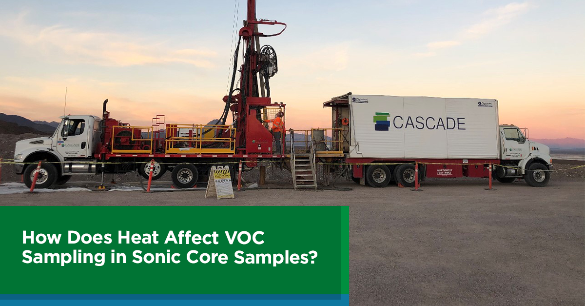 How Does Heat Affect VOC Sampling in Sonic Core Samples?