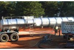 A photo of a tanker