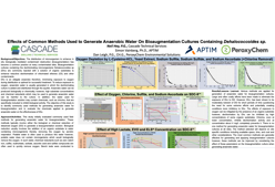 Battelle 2018 Poster: Effects of Common Methods Used to Generate Anaerobic Water on Bioaugmentation Cultures Containing Dehalococcoides