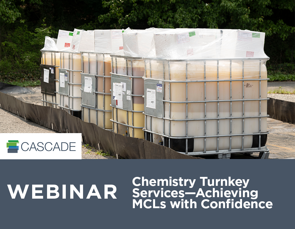 Chemistry Turnkey Services—Achieving MCLs with Confidence