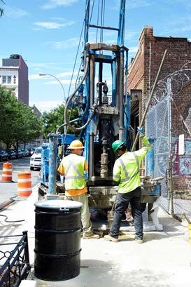 Project Highlight: Drive and Wash Rotary for Bioswale Installation