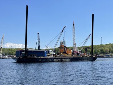 Spud Barge, Aquifer Drilling & Testing (ADT)