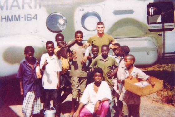 John McAssey in Somalia 