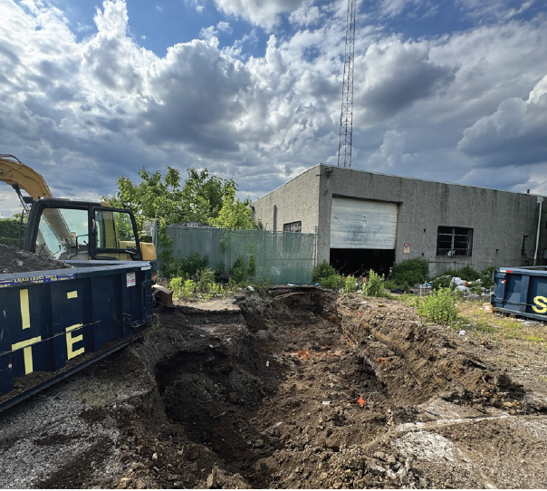 Targeted Excavation for Petroleum Impacts in Philadelphia