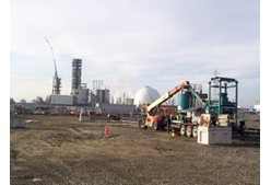 a site at a manufacturing facility