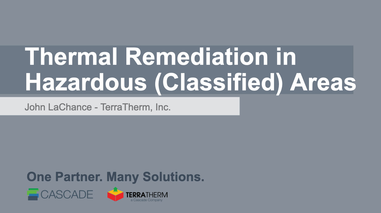 Battelle 2022 Platform - In Situ Thermal Remediation in Hazardous Classified Areas